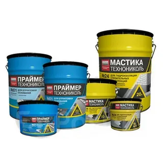 Мастики, праймеры