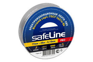 Изолента Safeline 19/25 белый