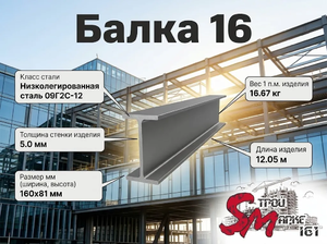 Балка 16