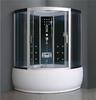 Душ. кабина "AOCLEAR" 150/230 AKL-2300G графит/хр тонир