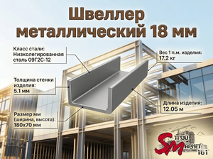 Швеллер 18