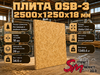 Плита OSB-3 2500х1250х18 мм