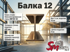 Балка 12