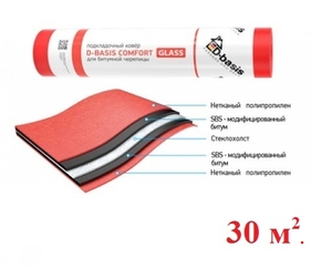 Подкладочный ковер Docke D-Basis Comfort Glass (30 м2)