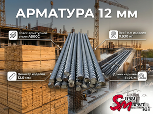 Арматура 12 мм