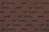 Roofshield, Classic (Классик), Нарезка Модерн, Коричневый с оттенением