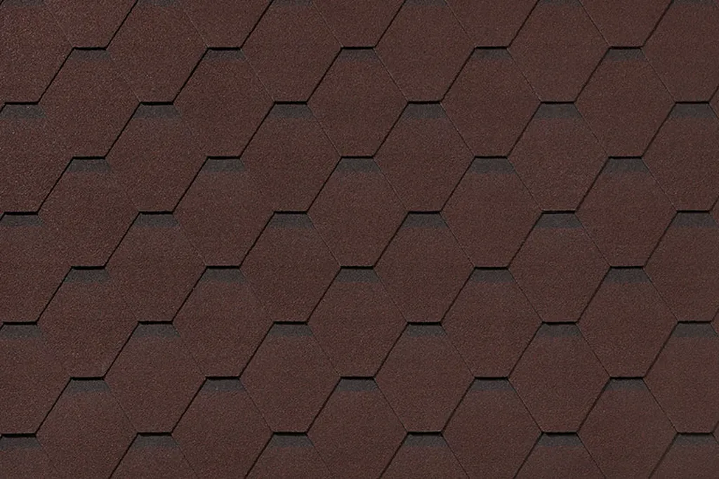 Roofshield, Classic (Классик), Нарезка Стандарт, Коричневый с оттенением