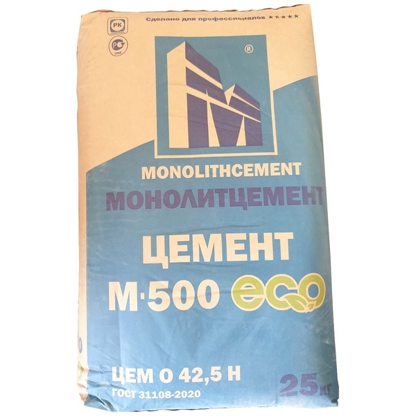 Монолитцемент Eco М500 D0 25кг