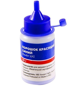 Порошок синий 150 гр. к рулетку с красящим шнуром