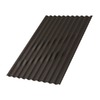 Профлист МП-20х1100-A (VALORI-20-DarkBrown-0,5) цвет DARK BROWN (ТЁМНО-КОРИЧНЕВЫЙ)