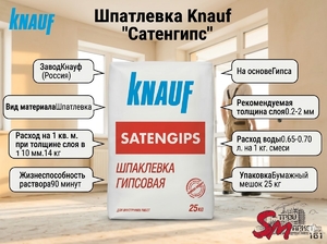 Шпатлевка Knauf 