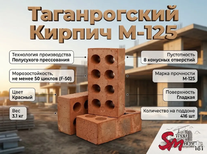 Таганрогский Кирпич М-125