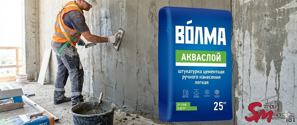 Штукатурка Волма 