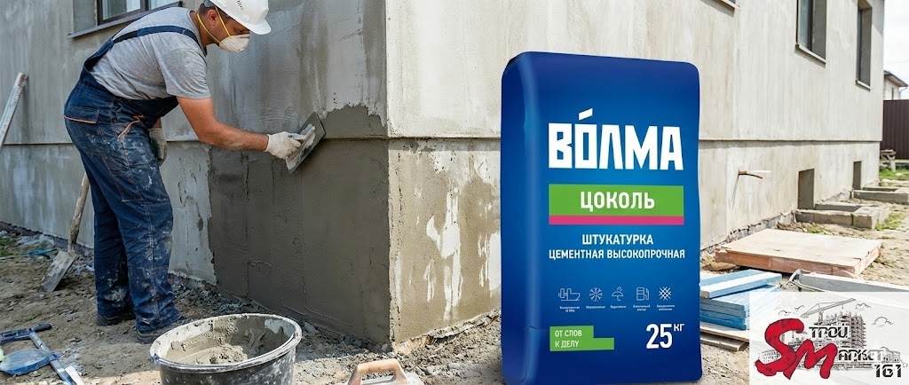 Штукатурка Волма 