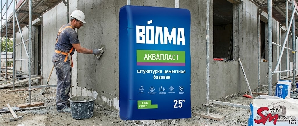 Штукатурка Волма 