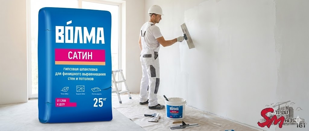 Шпатлевка Волма 