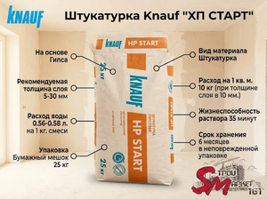 Штукатурка Knauf 