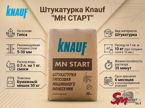 Штукатурка Knauf 