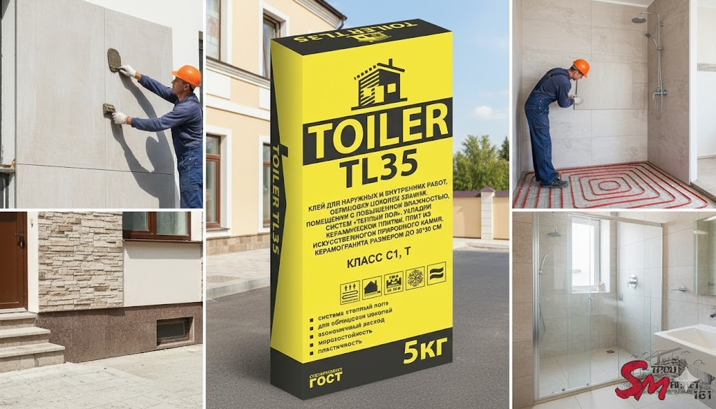 Плиточный клей Toiler 