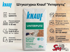 Штукатурка Knauf 